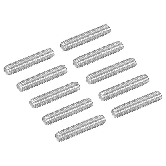 15Pcs M4-0.7x20mm Fully Threaded Rods, 304 Stainless Steel Thread Bar Studs