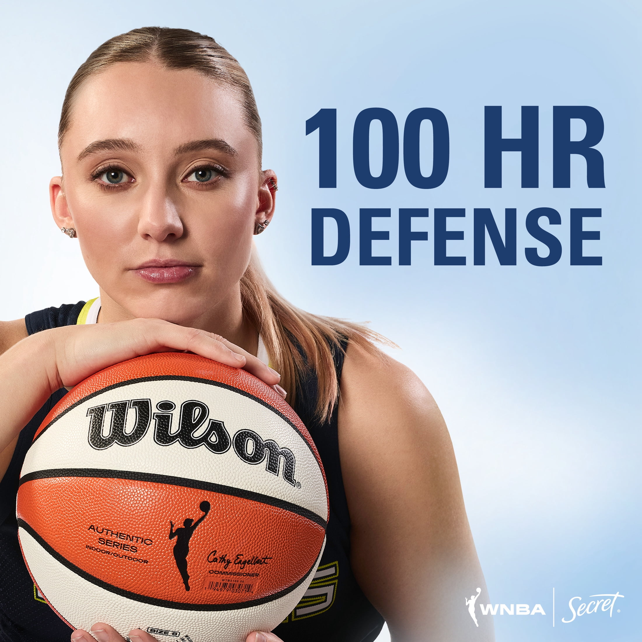 Secret Clinical Strength 100HR Hyaluronic Acid Antiperspirant Deodorant for Women, Invisible Solid, Paige Bueckers Buzzer Beater Berry, 2.6 oz