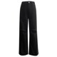 thumbnail image 1 of Gibobby Pantalones deportivos mujer diseño de agujero Denim recto suelto Diseño minimalista Pantalones de mezclilla JEANS(Negro,M), 1 of 5