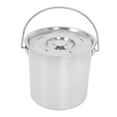 thumbnail image 4 of Seau à Compost en Acier Inoxydable Non Marqué pour Cuisine Bac à Compost Argent 1 Pcs, 4 of 7
