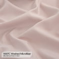 thumbnail image 6 of JOHNPEY Cooling Bamboo Bed Sheets,Silky Soft Bed Sheets for Full Size Bed with 18 Inch Deep Pocket Hotel Bedding Sheets & Pillowcases, 4 Pieces, Pink,Full Size, 6 of 8