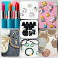 thumbnail image 6 of 1Set 60 Pcs Velvet Drawstring Bags 2.76x1.97 Inch Rectangle Drawstring Jewelry Pouches Gift Packaging Bags for Christmas Wedding Birthday Party Favors Black, 6 of 6