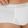 thumbnail image 4 of Underwear Set of Cotton Briefs, White, 10-Pack, Men's Underwear, 4 of 9