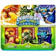 Lava Barf Eruptor, Slobber Tooth & Super Gulp Pop Fizz Figure 3-Pack