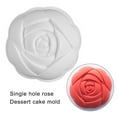 thumbnail image 3 of Matsuzay Molde de silicona con forma de flor rosa para pastel, Mousse, desierto, hecho a mano, herramientas para hornear, dulces, pastelería, Herramientas y accesorios para hornear, 3 of 6