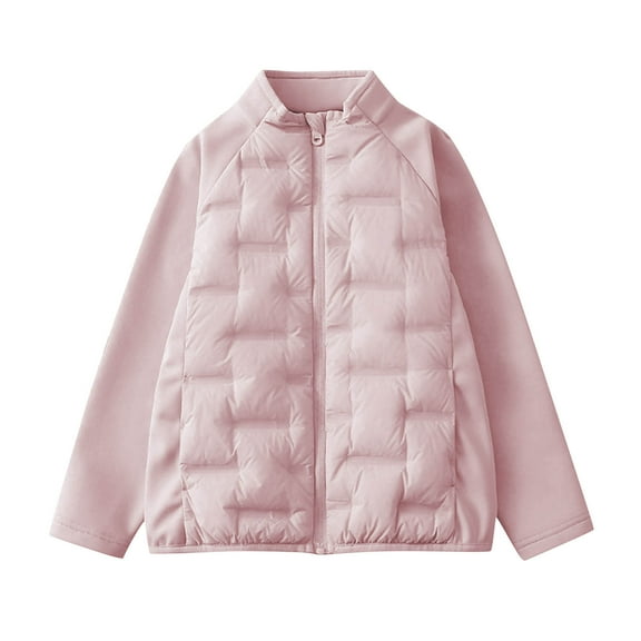 Chbgutlmr Baby Clothes Girls Boys Quilted Jacket Kids Winter Warm Comfy Lightweight Zip up Jackets Coats