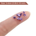 thumbnail image 4 of Uxcell 20g Crushed Glass Chips, 2-4mm Irregular Metallic Chunky Sequins Glass Stone Blue Purple, 4 of 5