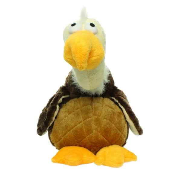 Mighty Safari Vulture Durable Plush Squeaky Dog Toy