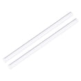 thumbnail image 5 of Unique Bargains 2pcs Clear Rigid PVC Pipe 29/32'(23mm) ID x 1'(25mm) x 2ft 0.04' Wall Round Tube Tubing, 5 of 5