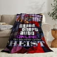 thumbnail image 2 of Grand Theft Auto Gra5 Throw Blanket Gifts for Fans Lover Girls Boys Women Present Hoodie Him Bed 50"x60", 2 of 6