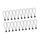 thumbnail image 5 of 20x Bolas de cordón de cordón de lona, ​​correa elástica de bungee elástica multifuncional, de servicio pesado para acampar, carpas hogar 20 cm, 5 of 8