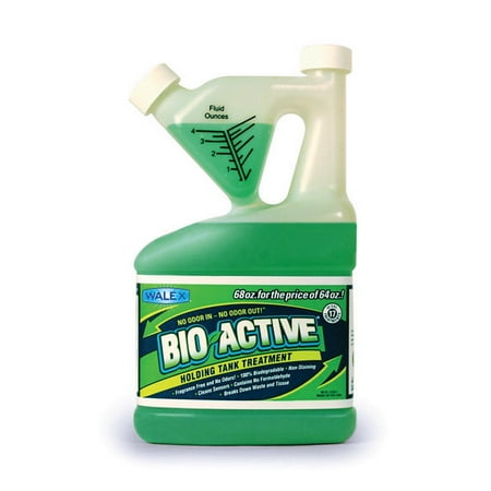 Walex BAHT68 Bio-Active Liquid RV/Marine Holding Tank Deodorizer, 68 oz