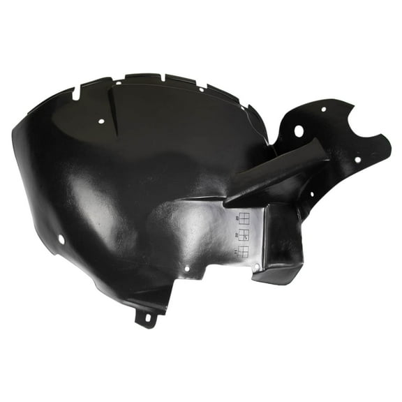 TRQ Front Left Forward Inner Fender Liner Black Drivers Side Fits Select 2004-2009 Cadillac SRX GM1248171