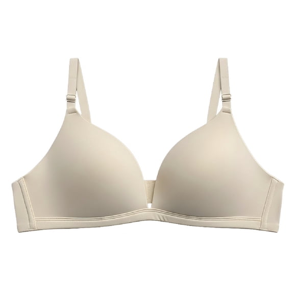 Brassiere Vicky Form para Mujer, Copa Triangular sin Varillas Nude 34C