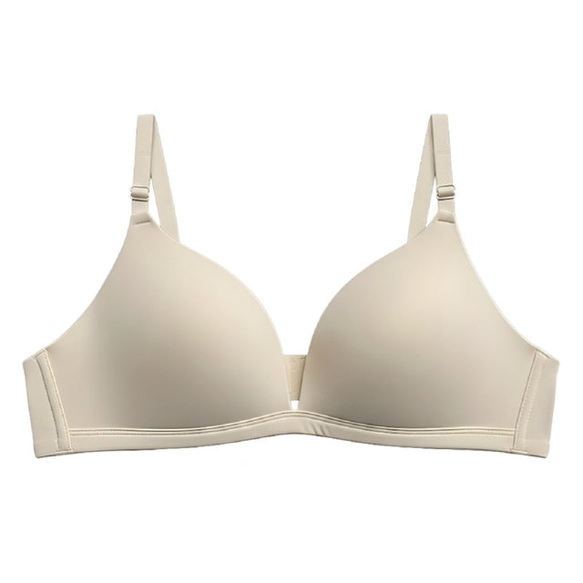 Brassiere Vicky Form para Mujer, Copa Triangular sin Varillas Nude 36B