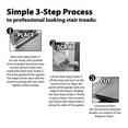thumbnail image 3 of Bullet Tools BT91-0048 Stair Step Scribe 2 Stair Installation Template for Easy Floor Installs, 3 of 3