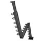 thumbnail image 4 of Wall Mounted Clothes Drying Rack For Indoor Use In Black 121X9cm 1Pack, 4 of 4