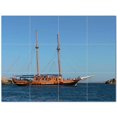 thumbnail image 1 of Ship Picture Ceramic Tile Mural Kitchen Backsplash Bathroom Shower 405866-M43, 1 of 3