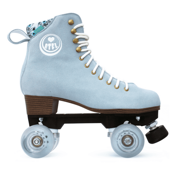 Scarlett Pro | BTFL Classic Artistic Roller Skates | Genuine Suede | Quad Roller Skates | Designed by women for women | US Women's 6/ EU 37
