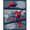 thumbnail image 1 of Spiderman Stripes Fleece Throw, 1 of 1