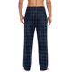 thumbnail image 4 of Pantalones de pijama largos para hombre, informales, con estampado a cuadros, holgados, deportivos, elásticos, rectos, vintage, con bolsillos, 4 of 6