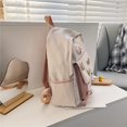 thumbnail image 4 of Pink Daily Backpack for Junior High & High School Students - Lightweight, Breathable & Spine Protection for Outdoor Sports & Travel, 4 of 4