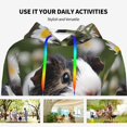 thumbnail image 4 of Wukai Daisy Guinea Pig Print Womens Hoodies Fleece Sweatshirts Long Sleeve Sweaters Pullover Fall Outfits Winter Clothes-Medium, 4 of 7
