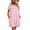 Pink Print, variant on Ekouaer Women Nightgowns Short Sleeve Sleepwear Soft Pajama Dress Sleep Shirt Nightshirt