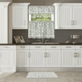 thumbnail image 3 of Achim Arlington Curtain Tier and Valance Set - 58x36/58x13 - Grey, 3 of 5