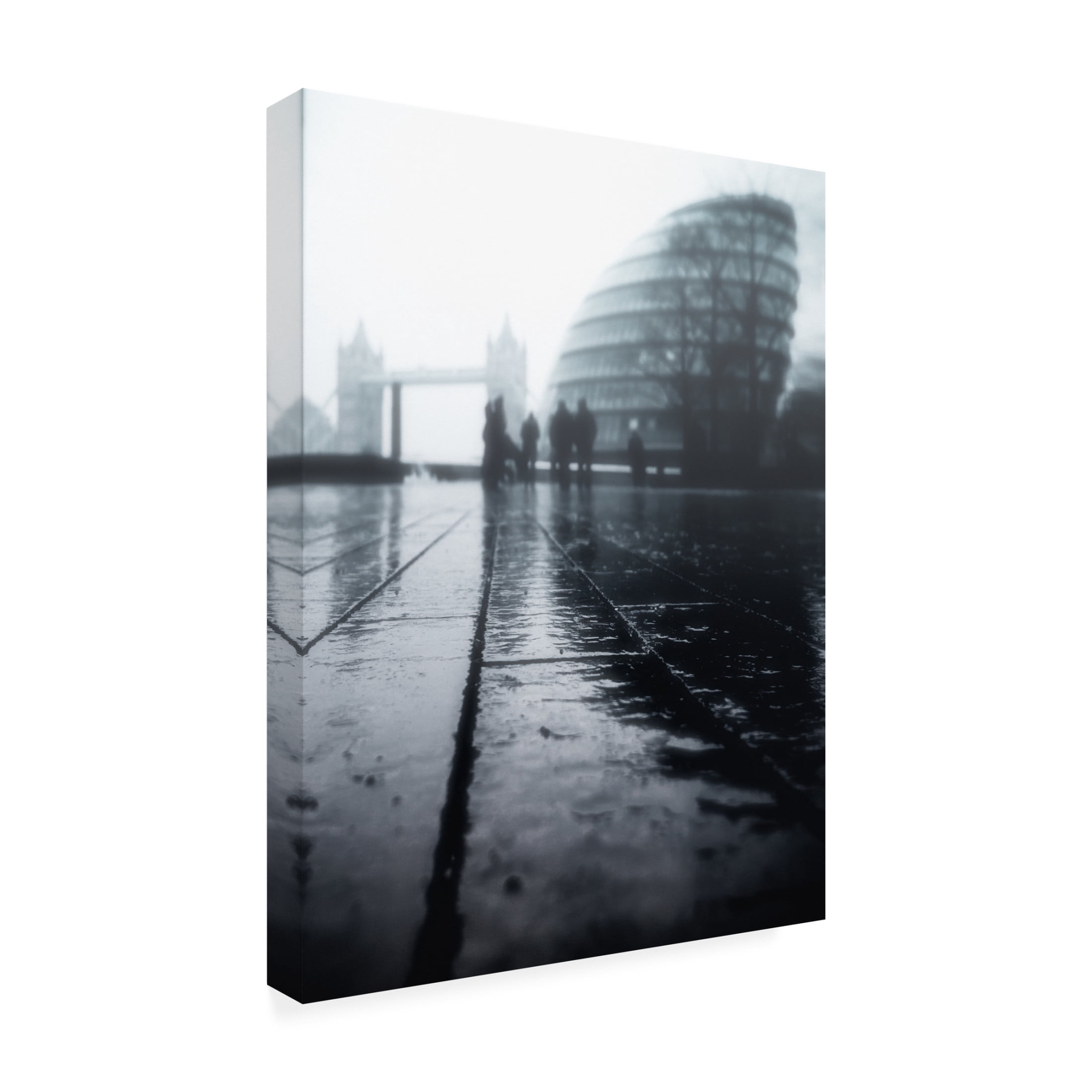 Trademark Fine Art David George Misty Hall Canvas Wall Art