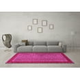 thumbnail image 3 of Ahgly Company Indoor Rectangle Abstract Pink Modern Area Rugs, 7' x 10', 3 of 4