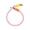 Pink, variant on Adjustable Anti-Escape Dog Collar Heavy Duty Nylon Neck Ring with Quick Release Design for Small Medium Large Dogs Outdoor Walking Training Pink