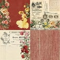 thumbnail image 3 of ZOUSSIQI 24 Sheets 6'' x 6'' Scrapbook Paper Romantic Red Pattern One Sided Cardstock for DIY Card Making (21047) CA919-14930, 3 of 6