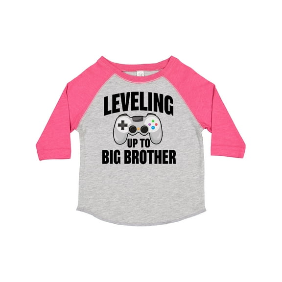 Inktastic Leveling Up to Big Brother Boys Toddler T-Shirt