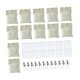 thumbnail image 3 of 12 pesas para cortinas de exterior, resistentes, con bolsas de PE, resistentes al desgaste y autoadhesivas. Beige, 3 of 9