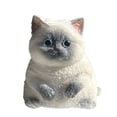thumbnail image 2 of Juguete antiestrés con forma de gato | Pelota antiestrés DIY para adultos y niños | Juguete suave y kawaii con forma de gato | Juguete para apretar de 20 cm para el hogar, la oficina y los viajes, 2 of 6