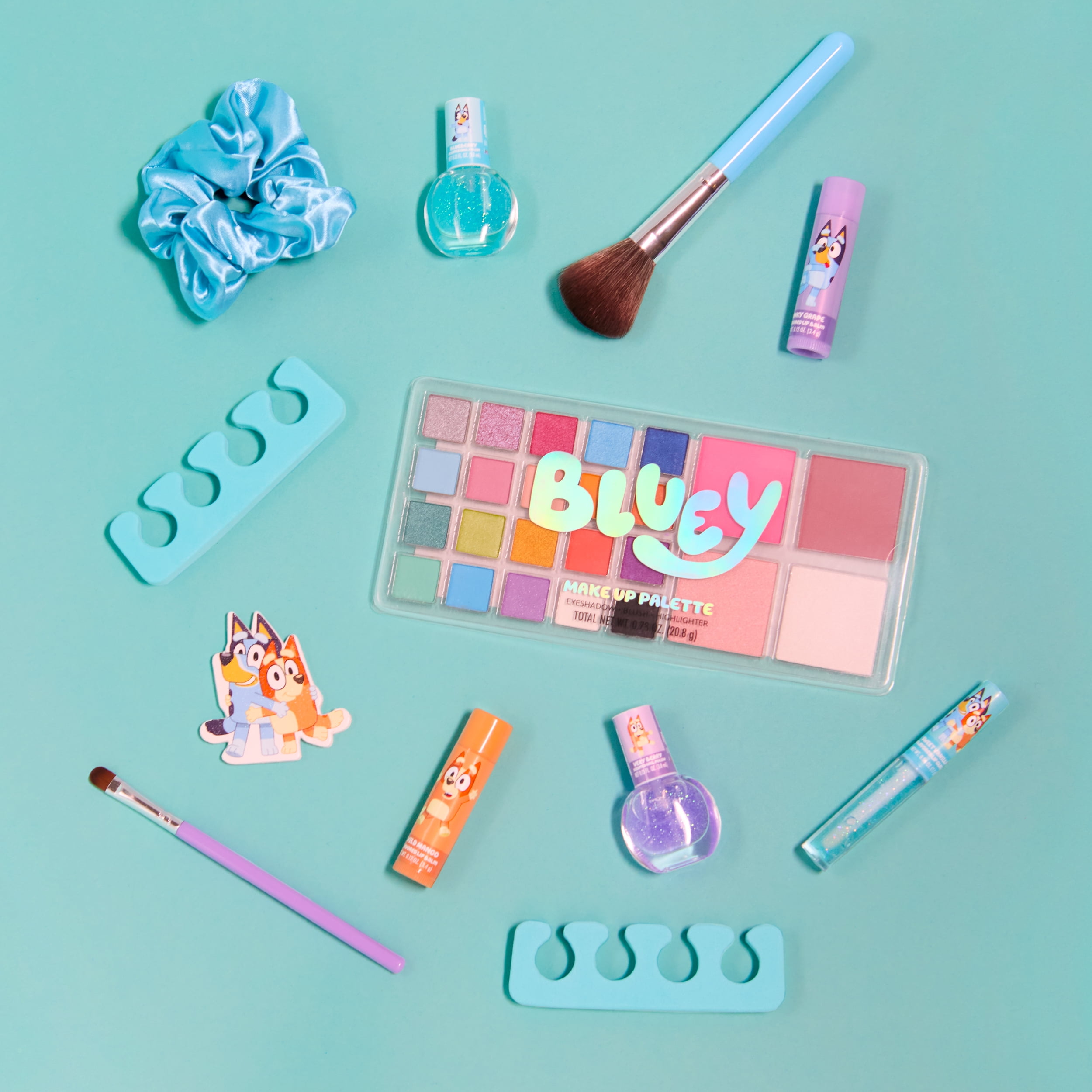 Bluey X Caboodles Makeup Organizer, 12-Piece Set - Walmart