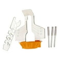 thumbnail image 1 of Harpily Chain Grinder Mill Sharpener Special Grinding Tool Portable Sharpening Kit Chain Saw Sharpening Tool Attachment Power Drill Hand Sharpener One Size Orange, 1 of 4