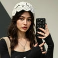 thumbnail image 3 of Yokua Breathable Cotton Yarn Crochet Hat Soft Pullover Hat for Women Everyday Wear, 3 of 20