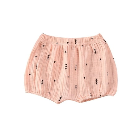 

LWXQWDS Newborn Baby Girl Boy Bloomers Summer Infant Cartoon Print Elastic Waist Shorts