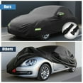 thumbnail image 4 of Unique Bargains 210Dpu Waterproof Car Cover Black ["for Volkswagen New Beetle 1998-2019"], 4 of 7