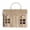 B, variant on House Shaped Garden Basket, 9x6x5.5 Inch Rattan Picnic Basket with Lid & Handle - Wicker Storage Suitcase for Organizing, Home Decor, Toys & Harvest