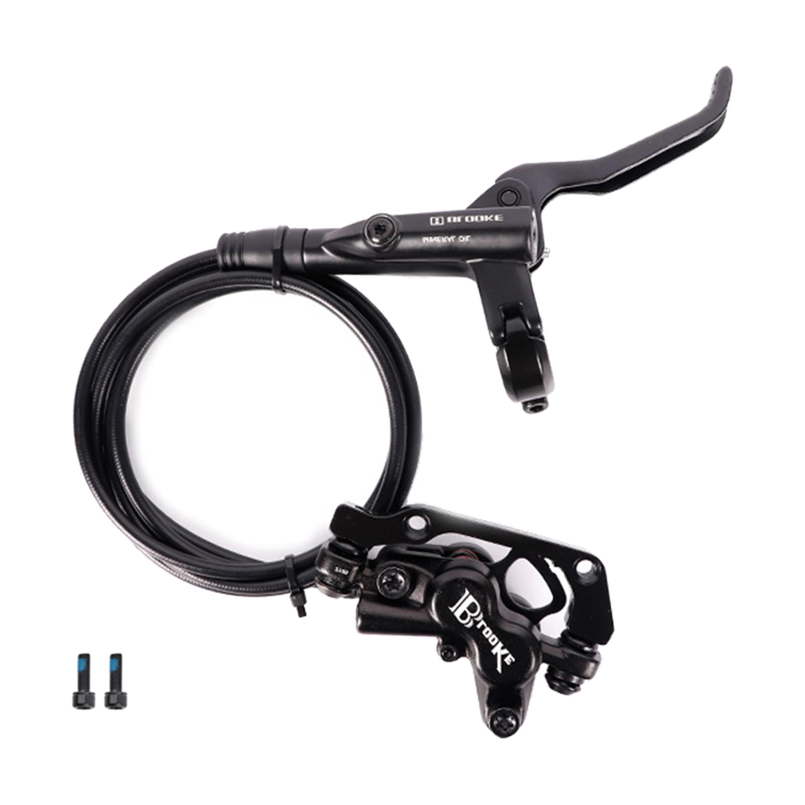 Kit Frenos Disco Hidráulicos Para MTB - Pinza 2 Pistones, Rotores 160 Mm, Palanca Incluida