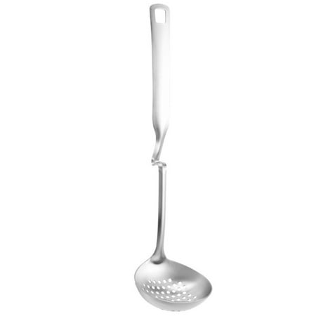 

Soup Ladle Stainless Steel Heat Resistance Ladle/Skimmer Strainer Ladle With Spout Rustproof Dishwasher-Safe