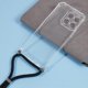 thumbnail image 3 of For Honor X8c 4G Case Reinforced Corner TPU Clear Phone Cover with Lanyard, 3 of 5