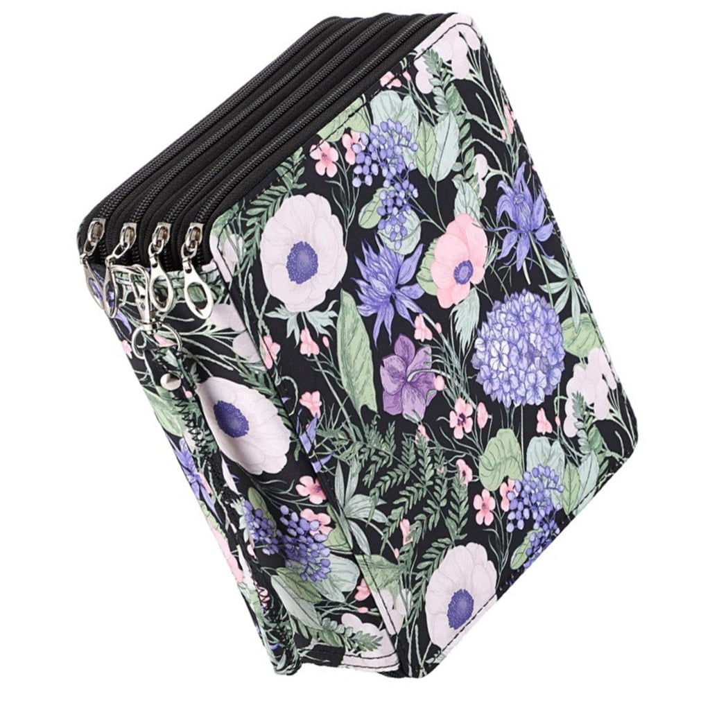 168 Slots Colored Pencil Case Large Capacity Pen Case Travel Pen Organizers Case