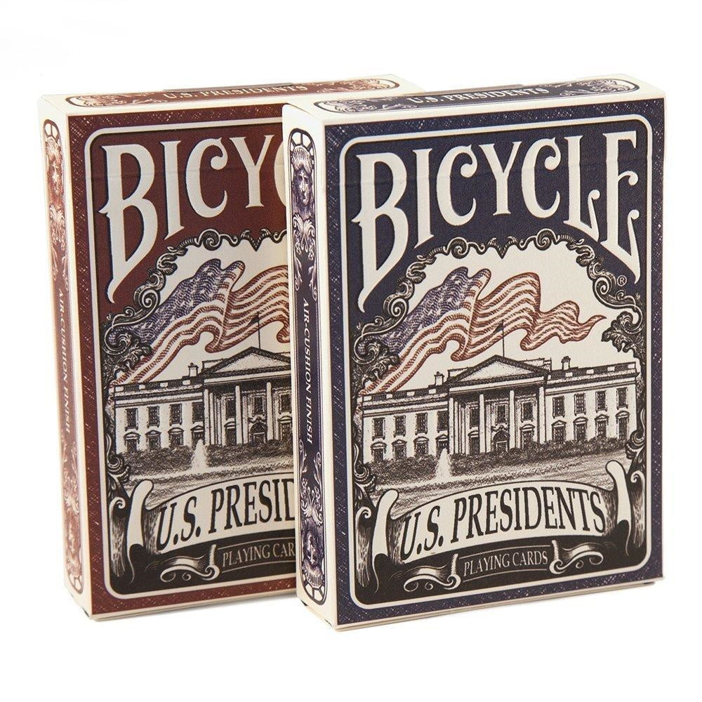 Bicycle US Presidents Playing Cards with 44 Presidents 4 First Ladies 1 Deck 