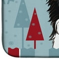 thumbnail image 4 of Winter Holiday Border Collie Dish Drying Mat, 4 of 7