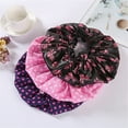 thumbnail image 5 of Xoxingysm Bathroom Supplies Shower Cap 3Pcs,Night Satin Sleep Hair Sleeping Pack Hat Bonnet Wide Salon 3 Soft Cap Bathroom Products, 5 of 9