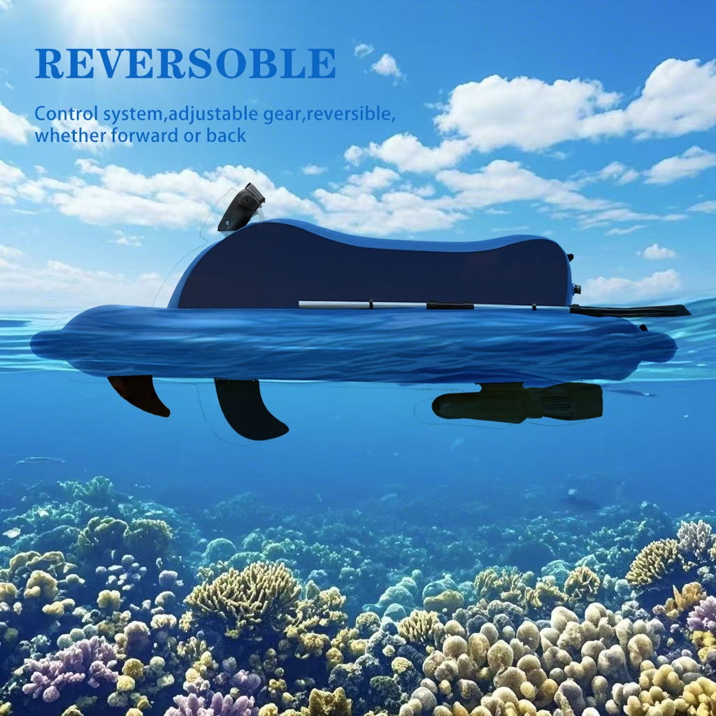 Camolech W5 Electric Inflatable Boat, PVC Motor Boat, Pool Float, Inflatable Jet Ski, Pool Toys, Marine Motor Boat